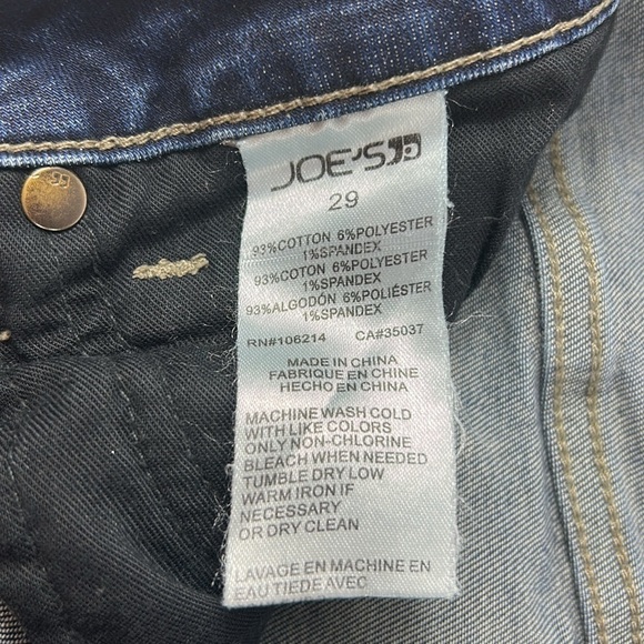 Joe’s Jeans Skinny Jeans with Shark Bite Hem - Picture 6 of 6